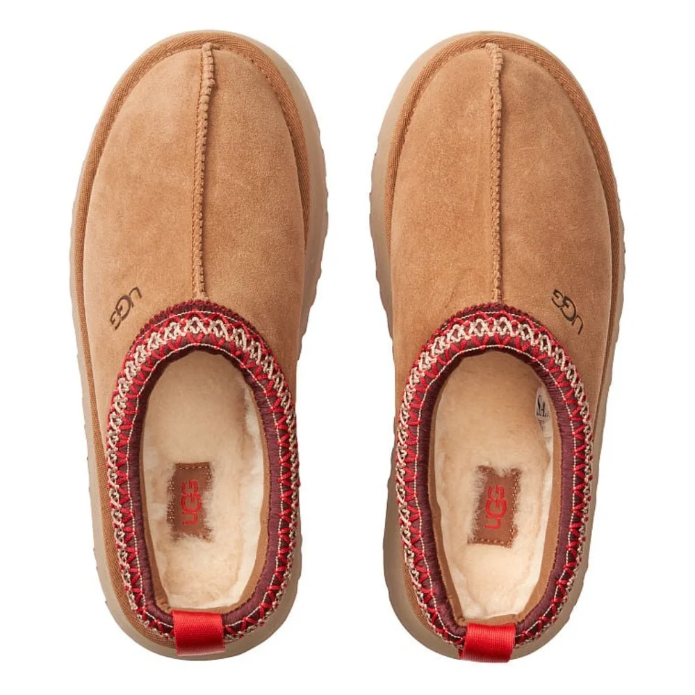 Ugg Women's Tazz Platform Slipper Chestnut 6 NEW - Picture 4 of 12